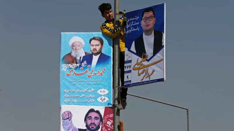 Kampaň před afghánskými volbami