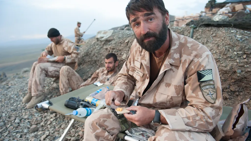 Jaroslav Lieskovan na misi v Afghánistánu