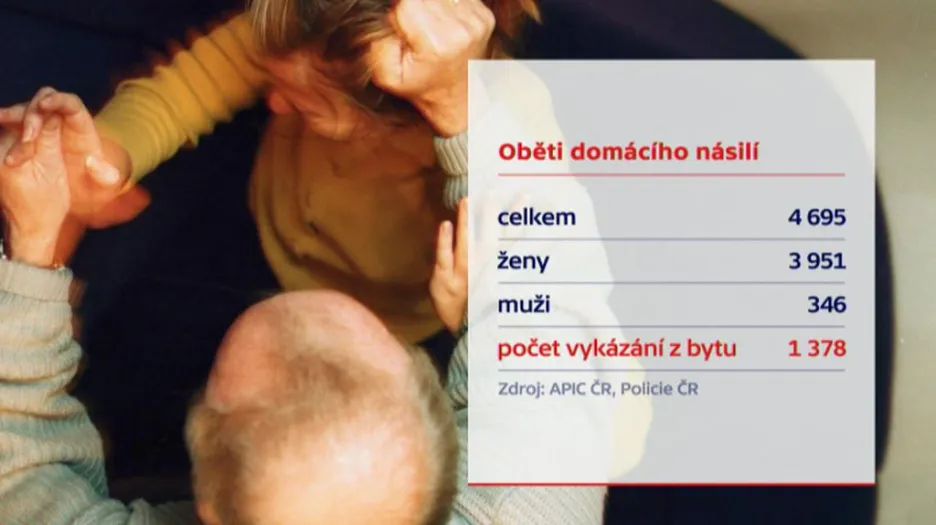 Oběti domácího násilí