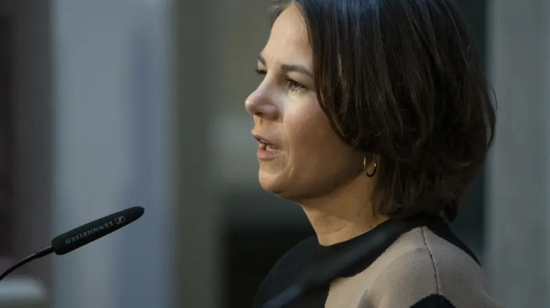 Německá ministryně zahraničí Annalena Baerbocková