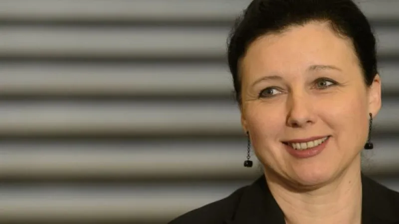 Věra Jourová v Otázkách Václava Moravce