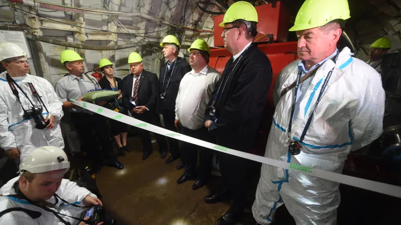 Zahájení provozu přečerpávací elektrárny v Dole Jeremenko