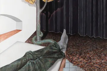 V lese Karolíny Netolické je člověk sám, i přes blízkost v dáli