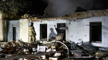 Následky ruského útoku na Oděsu (11. dubna 2026)