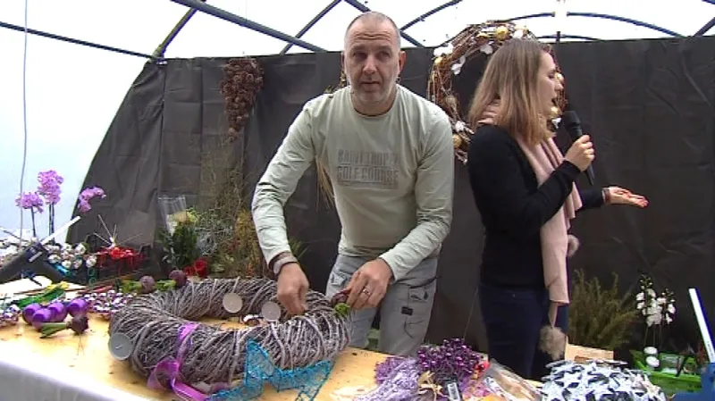 Holandský florista Peter Manders zavítal do Šebrova