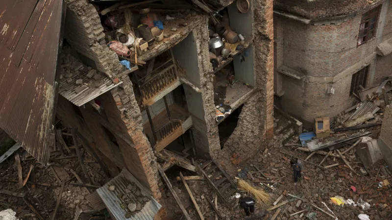 Následky zemětřesení v Nepálu