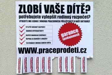 Netradiční letáky upozorňují na problematiku dětské práce