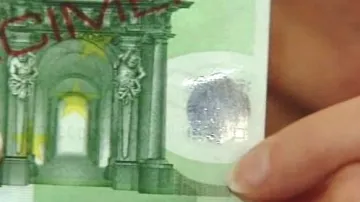 Padělané eurobankovky