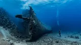 Širokoúhlé fotografie bez zrcadlovky: "Million Hope Shipwreck"