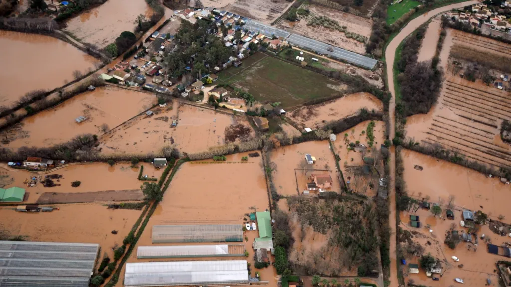 Záplavy na jihu Francie