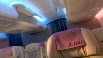 Interiér Airbusu A380