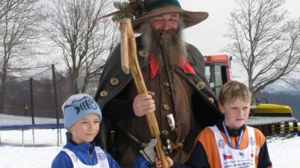 Dětské zimní hry v Krkonoších