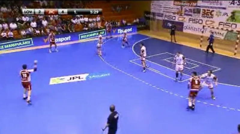 Sestřih utkání v házené Lovosice - Jičín