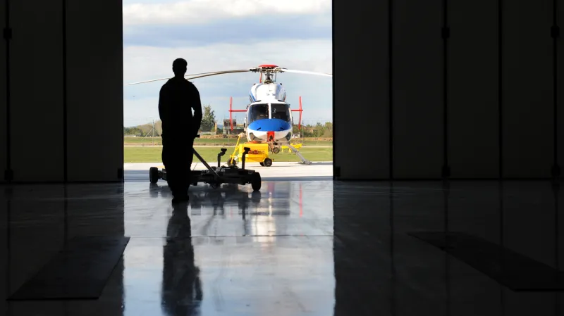 Nový heliport v Českých Budějovicích