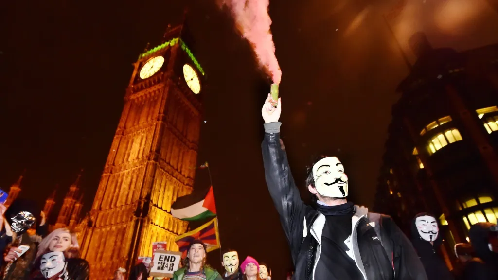 Million Mask March 5. listopadu