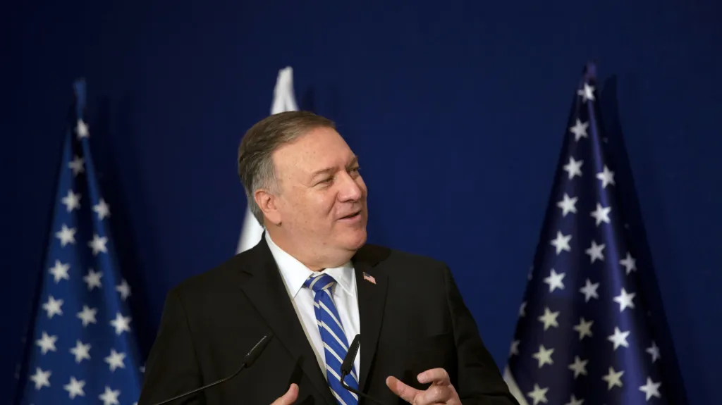 Mike Pompeo v Izraeli