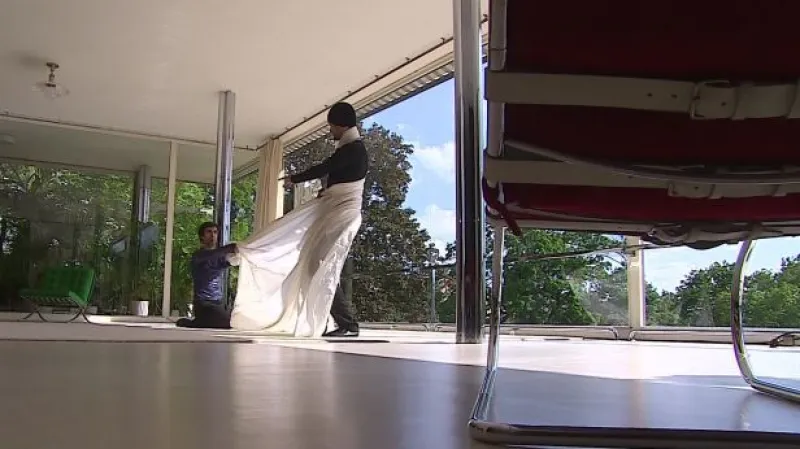 Ukázka ze Satieho díla USPUD a choreografie Emoticon