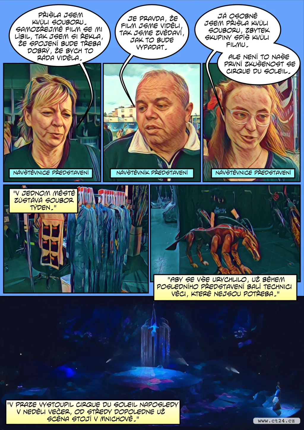 Komiks: Cirque du Soleil