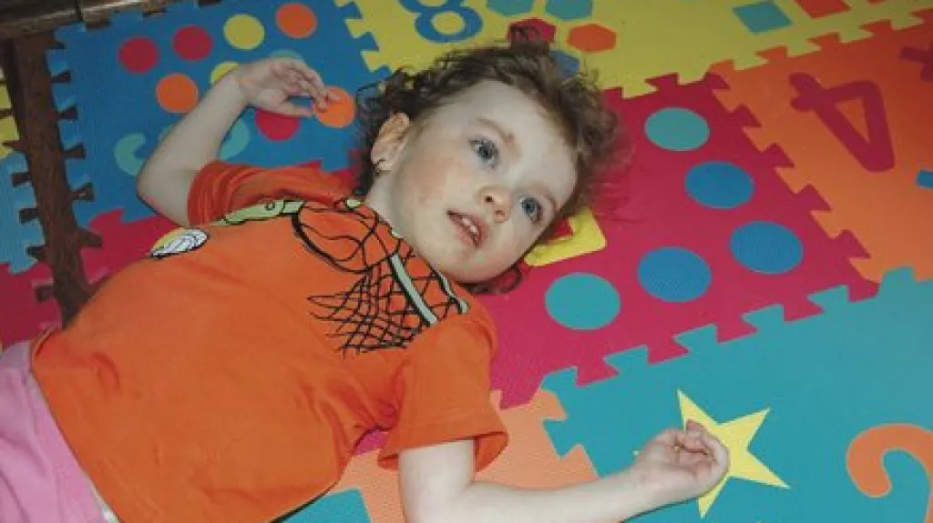 Eliška Marschavellová ve třech a půl letech