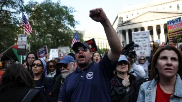 Prvomájové protesty v New Yorku