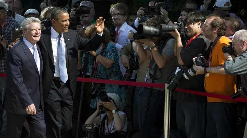 Barack Obama a Joachim Gauck