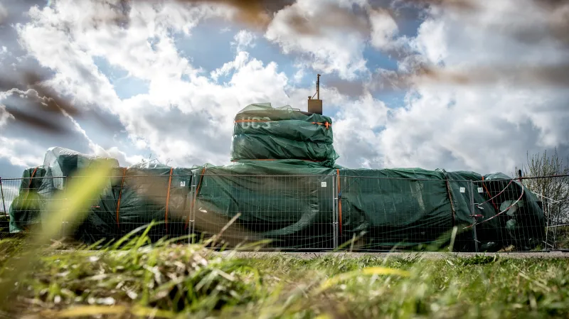 Ponorka  UC3 Nautilus zkonstruovaná Peterem Madsenem