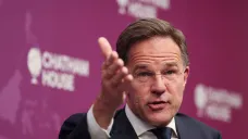Mark Rutte v Londýně