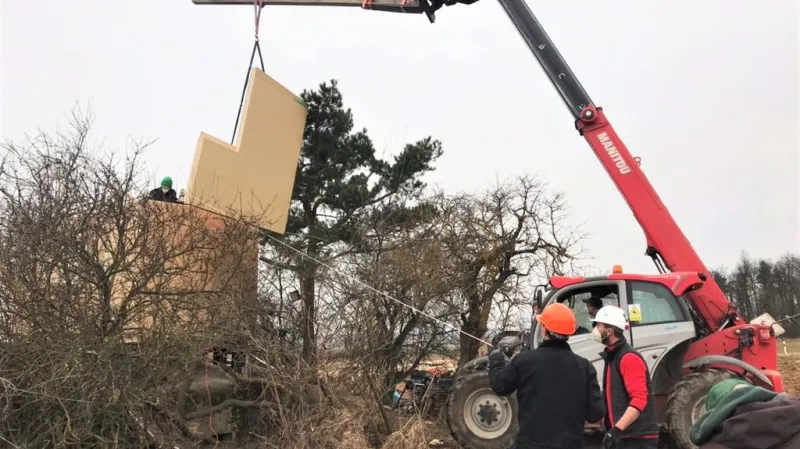 Útulna lze beze zbytku z řopíku odstranit