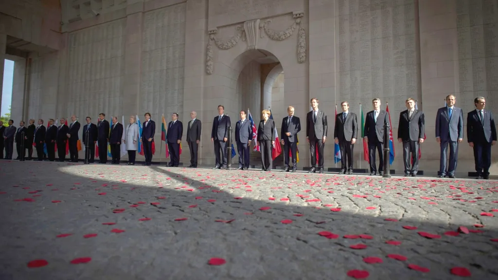 Politici uctili v Ypres památku válečných obětí