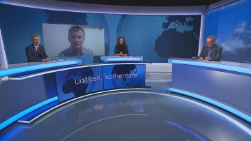 Miloš Vystrčil (ODS), Jiří Kobza (nestr.) a Tomáš Petříček hosty Událostí, komentrářů