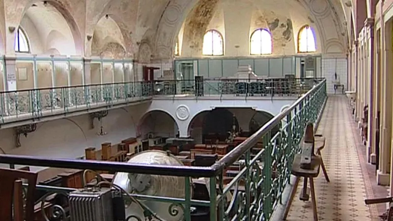 Interiér libereckých lázní