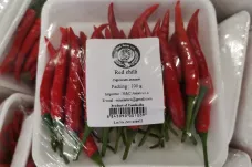 Inspekce našla pesticidy v chilli papričkách z Kambodži