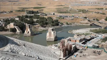 Turecké úřady demolují starobylé město Hasankeyf