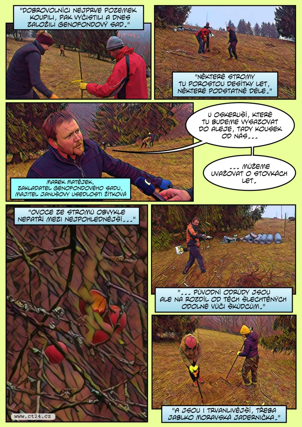 Do Karpat se vracejí ovocné odrůdy