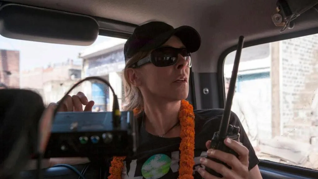 Kathryn Bigelowová při natáčení Zero Dark Thirty