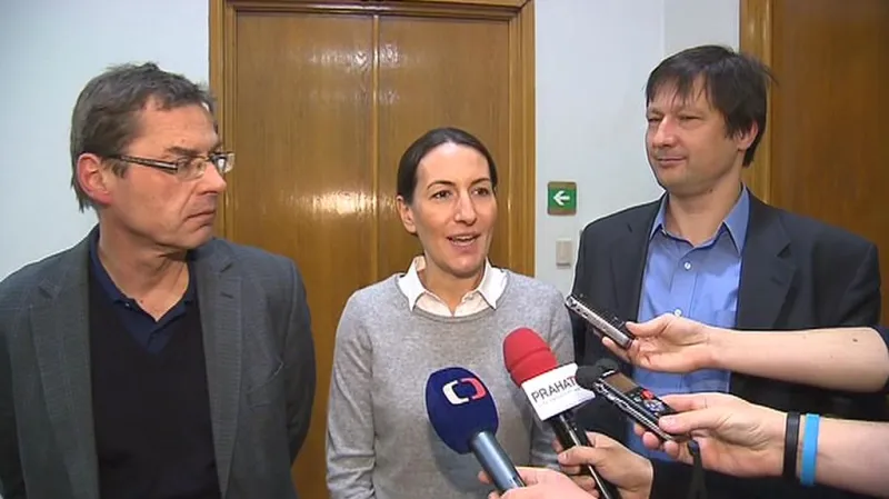 Brífink po jednání TOP 09, ODS a Trojkoalice o novém vedení Prahy