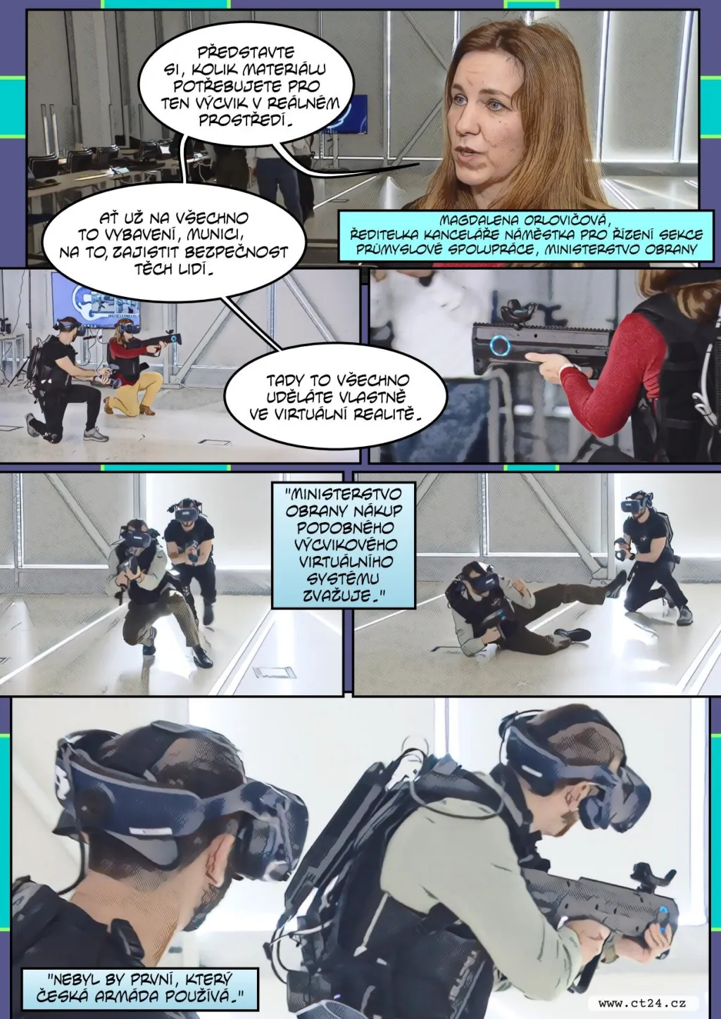 Virtuální realita na výcvik speciálních jednotek