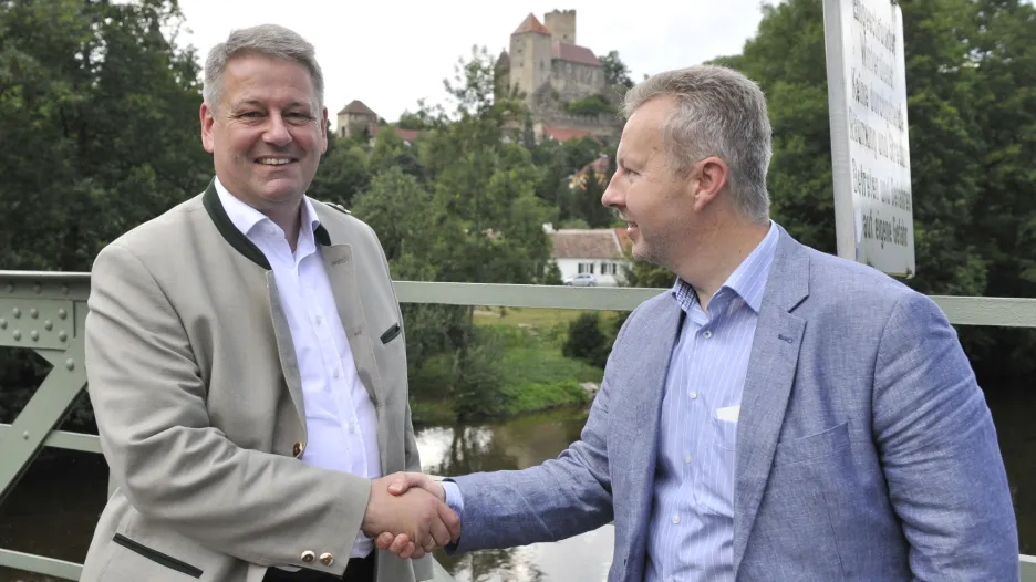 Ministři životního prostředí Rakouska a Česka