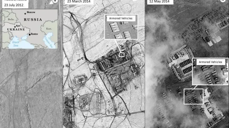 Ruské jednotky v blízkosti ukrajinských hranic