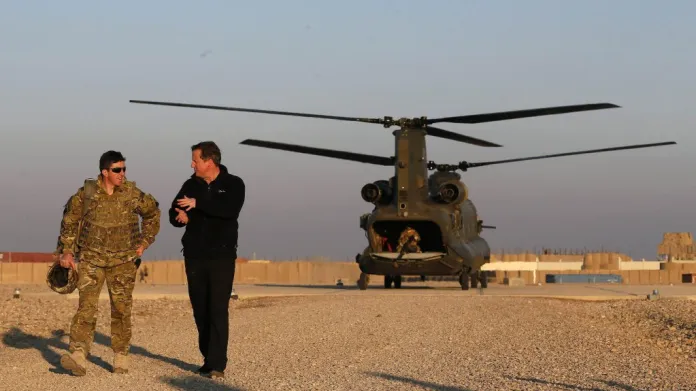 David Cameron v Afghánistánu