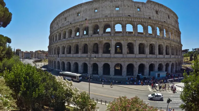 Vyčištěné Koloseum