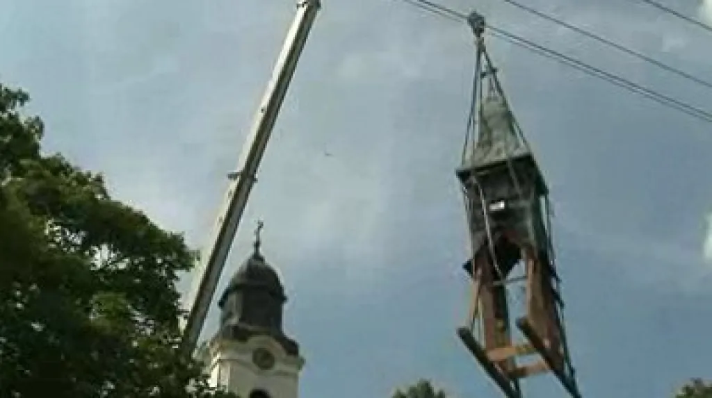 Oprava kostela ve Velkých Pavlovicích