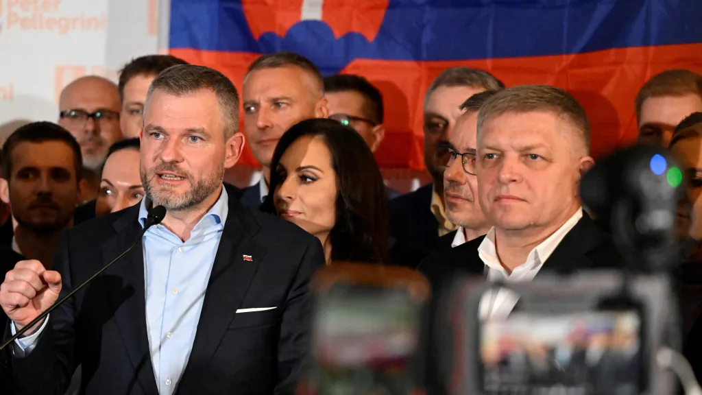 Peter Pellegrini a Robert Fico