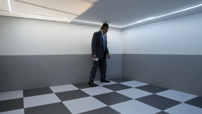 Z výstavy Klamárium