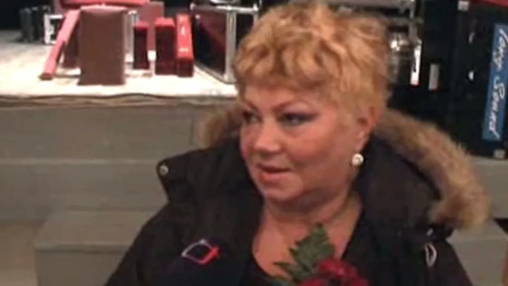 Zpěvačka Věra Špinarová