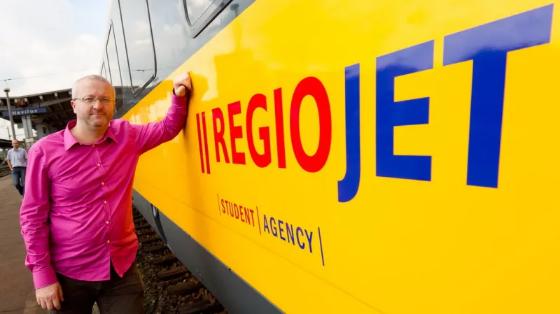 Radim Jančura a jeho RegioJet