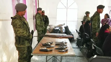 Mexičané v rámci nové kampaně odevzdávají zbraně