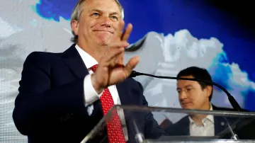 Lídr chilské Republikánské strany José Antonio Kast