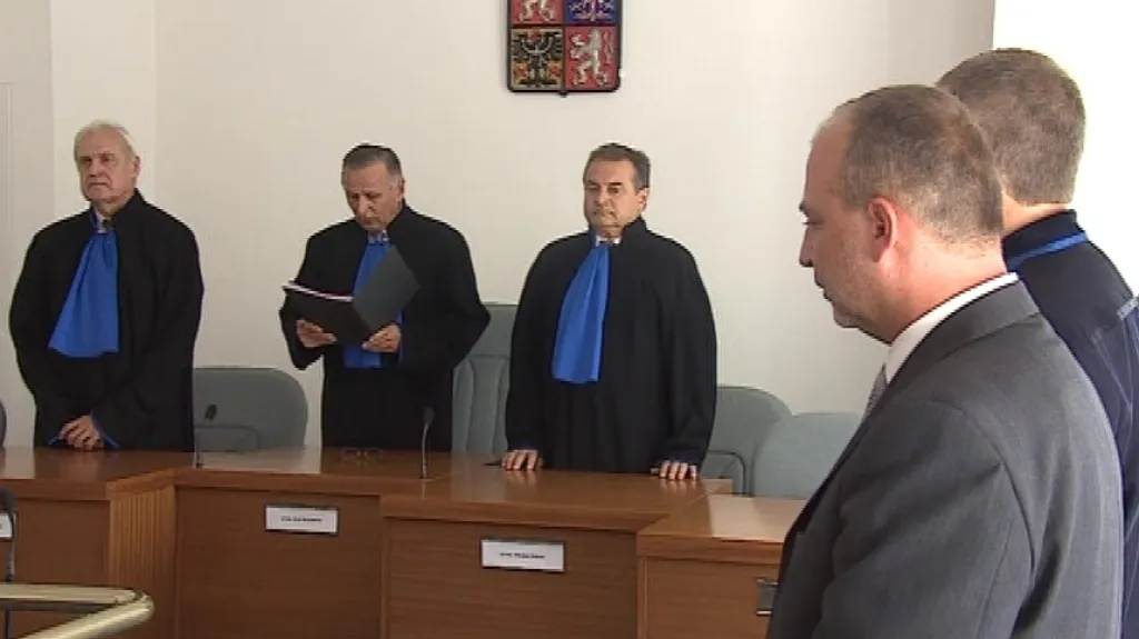 Jiří Pešek před soudem