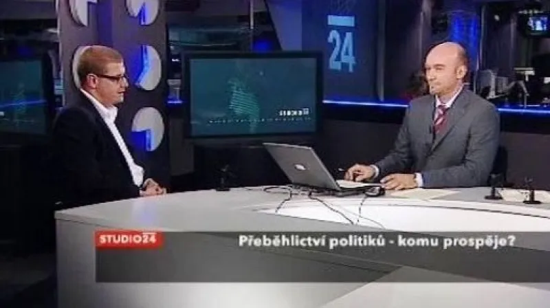 Jindřich Šídlo ve Studiu ČT24